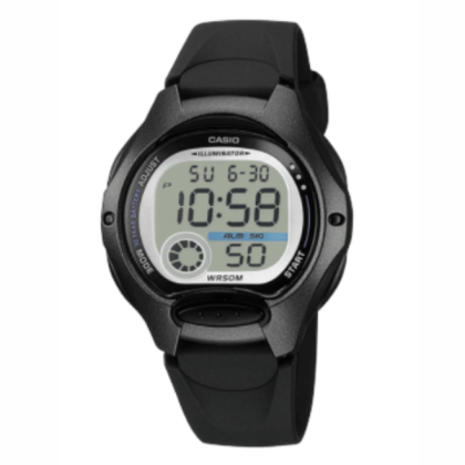 Casio General LW-200-1BV Black Strap Classic Digital Unisex Kid's Watch 